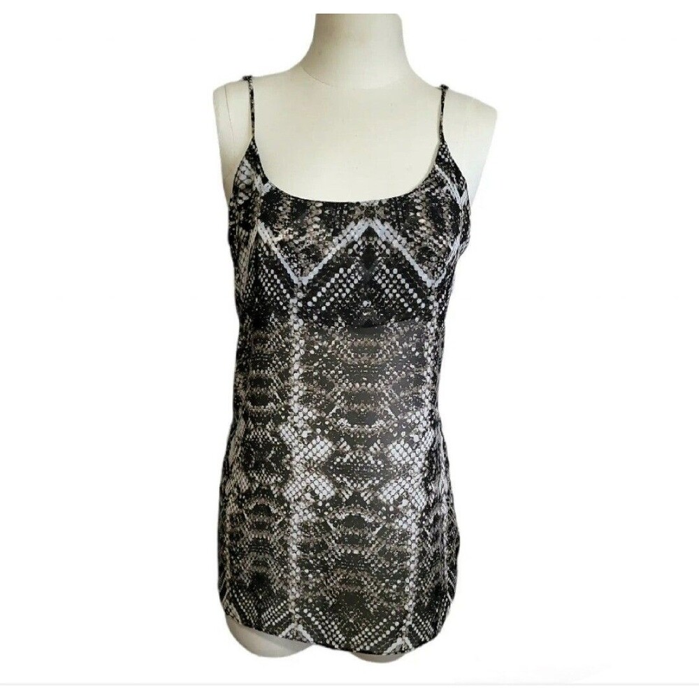 Show Me Your Mumu Snake Print Tank Top Size M Spaghetti Strap Boho Festival